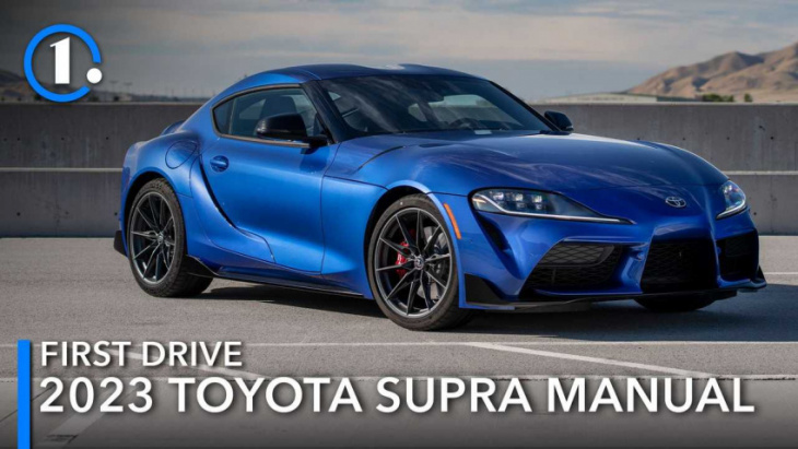 2023 toyota supra 3.0 manual first drive review: sixth-speed sense