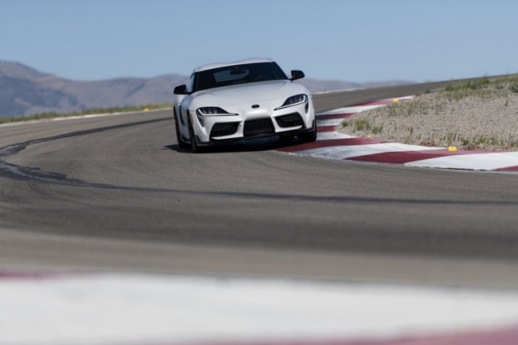 the toyota supra’s new manual transmission transforms the car