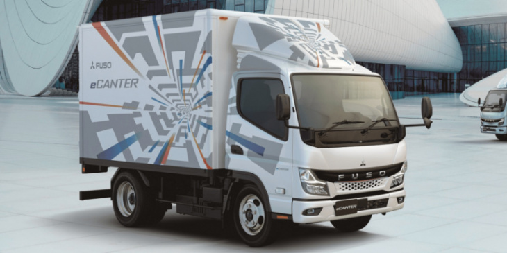 fuso presents new generation of ecanter light truck