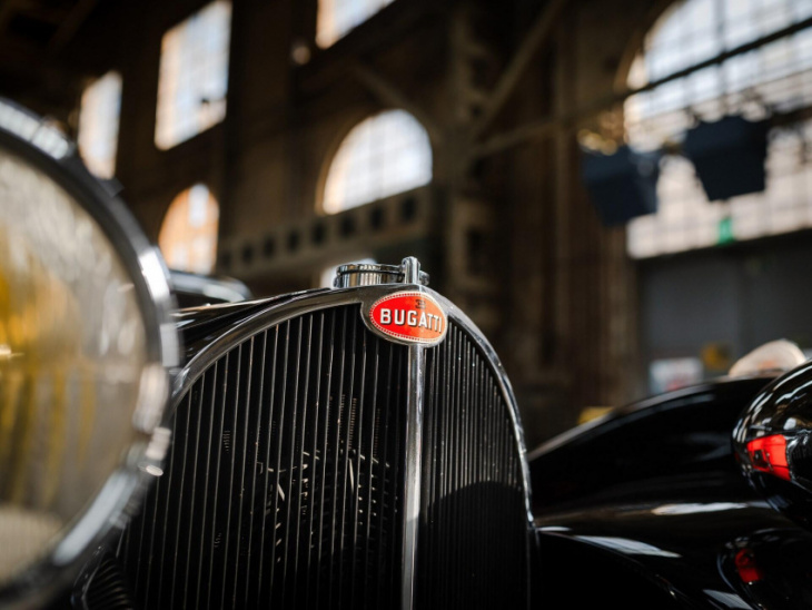 elegant bugatti type 57 headlines rm's st. moritz auction