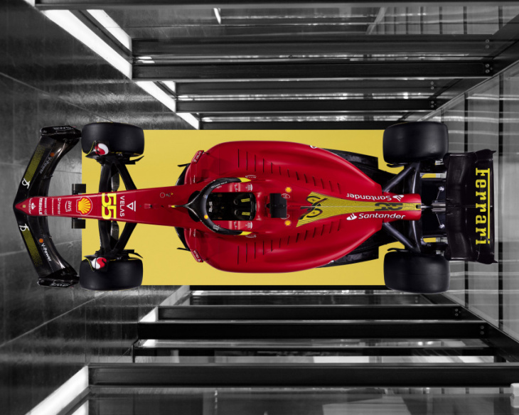 yellow added to special monza anniversary ferrari f1 livery