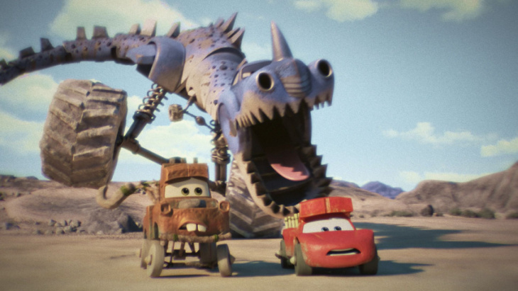 pixar, disney+ release 9 episodes of 'cars on the road,' a new series