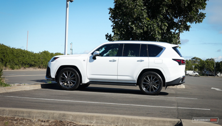 android, 2022 lexus lx 500d f sport review (video)