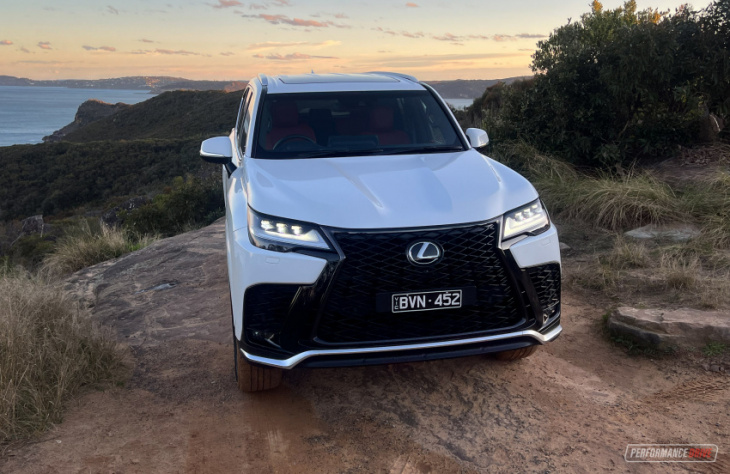 android, 2022 lexus lx 500d f sport review (video)