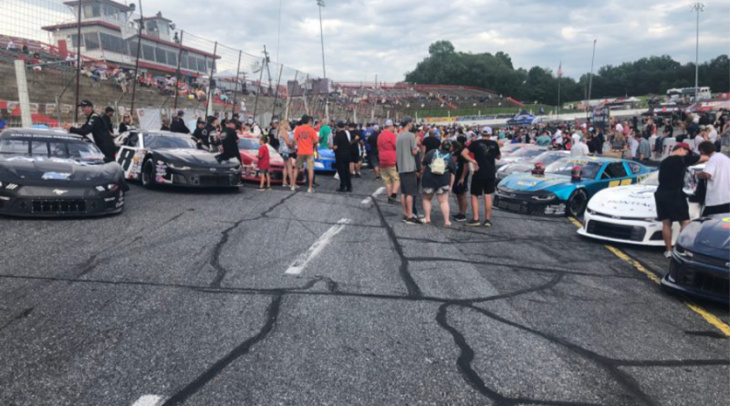 cars tour back in action at tri-county