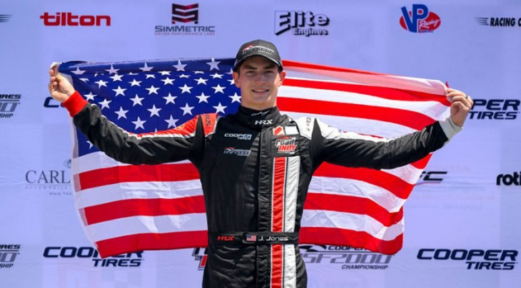 jones signs with cape motorsports for indy lights in 2023
