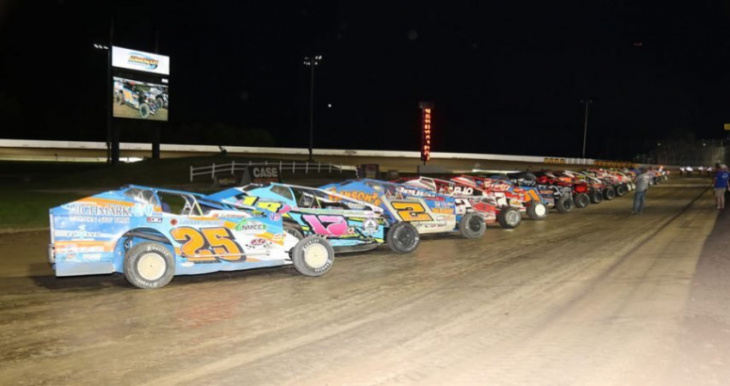 dirtcar big blocks ready for double feature at weedsport