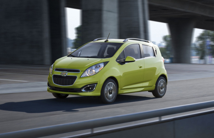 chevrolet spark sees second recall due to hood latch corrosion