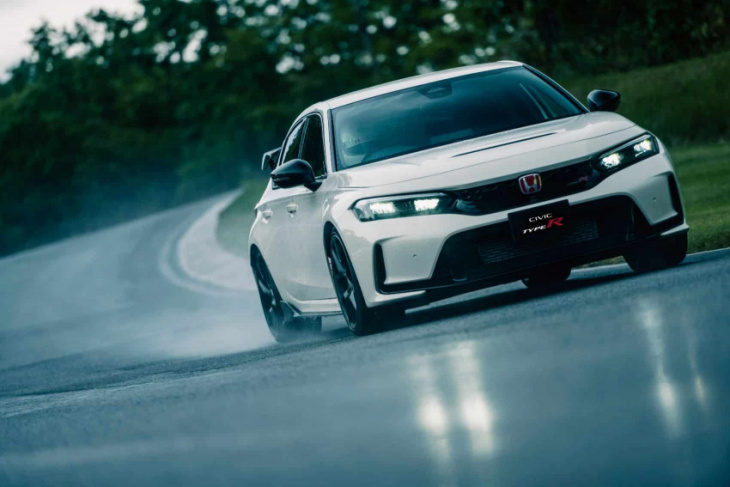 android, sweet & spicy: the 2023 honda civic type r arrives as most powerful type r yet