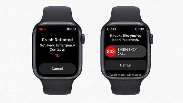 new apple watch, iphone can call for help if you're in a car crash