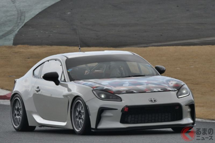turbocharged toyota gr86/subaru brz being tested, but not for what you think