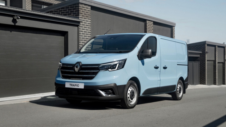 android, 2023 renault trafic arrives in australia with new features