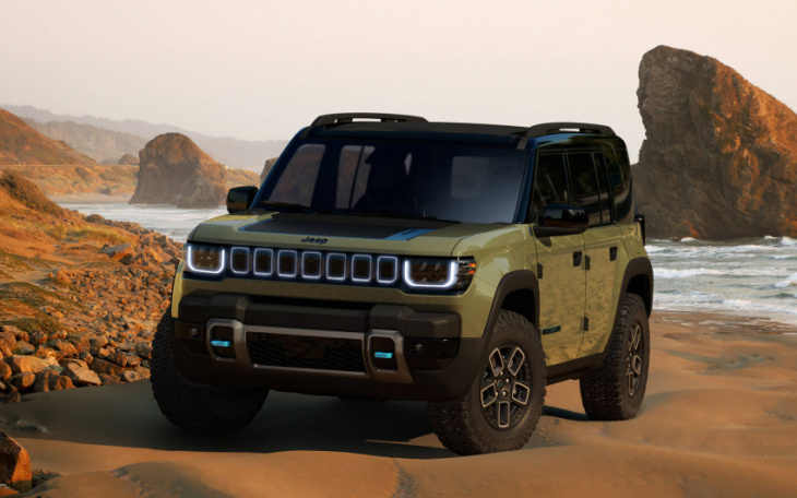 fully electric jeep recon, wagoneer revealed ahead of 2024 launch