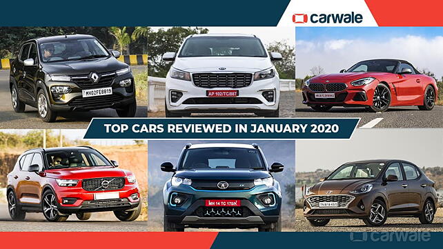 top cars reviewed in january 2020