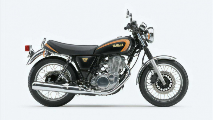 yamaha sr400 limited edition 44th anniversary bike released in thailand