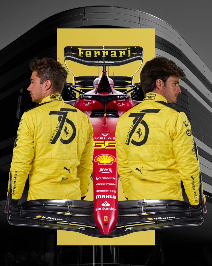 look out orange army, ferrari drivers, livery going yellow for f1 home race at monza