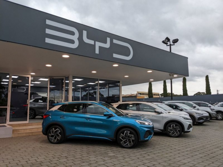 byd melbourne experience centre opens as company confirms thailand factory