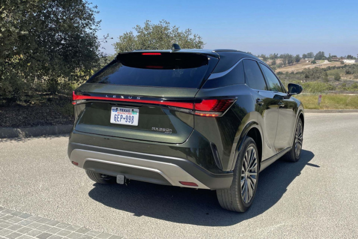 android, first drive: 2023 lexus rx
