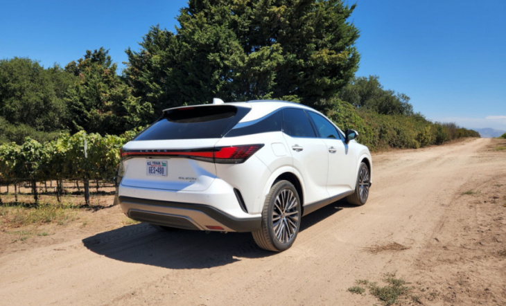 review: 2023 lexus rx 450h+ plug-in hybrid falls short of prime mover