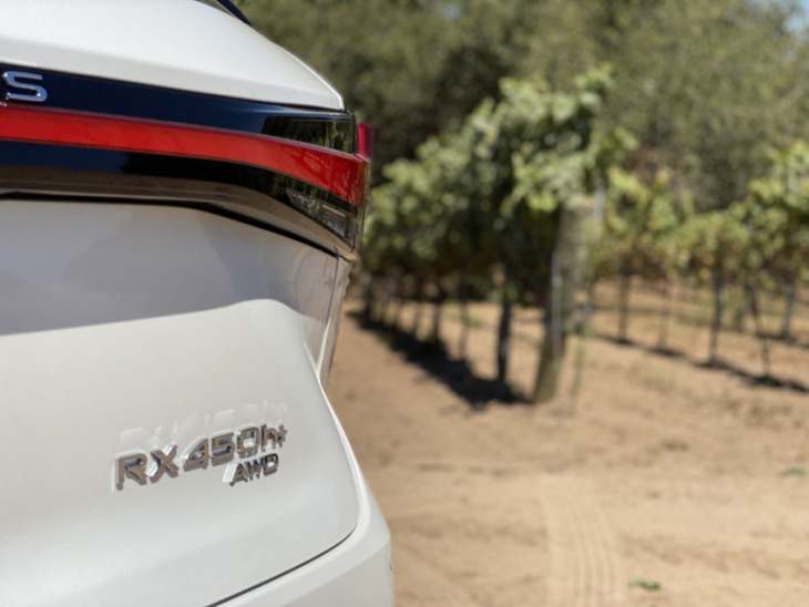 review: 2023 lexus rx 450h+ plug-in hybrid falls short of prime mover