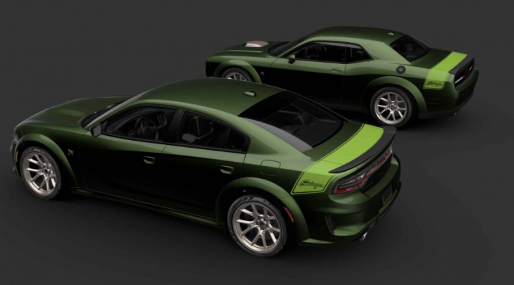 2023 dodge challenger & charger scat pack swinger revealed as third & fourth “last call” models