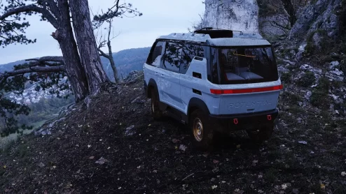 potential motors unveils the adventure 1: an all-electric overlanding van