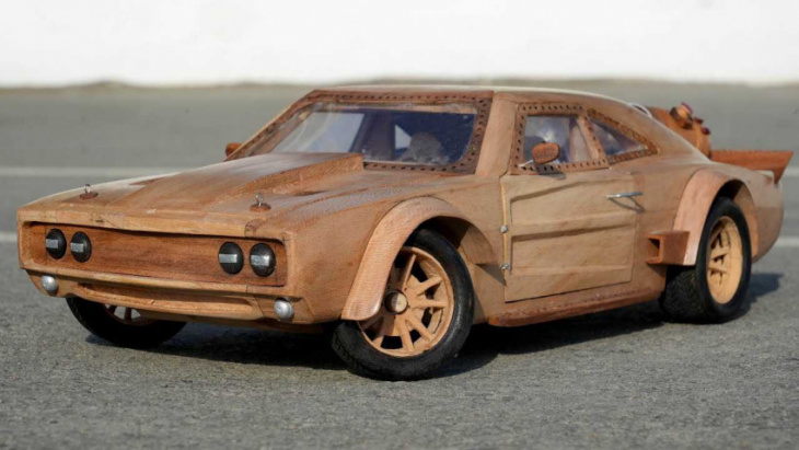 fast and furious dodge charger wood carving is a slow and calm build