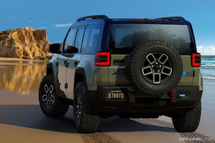 the next step for 4xe: all-electric jeep recon is a new off-roader for 2024