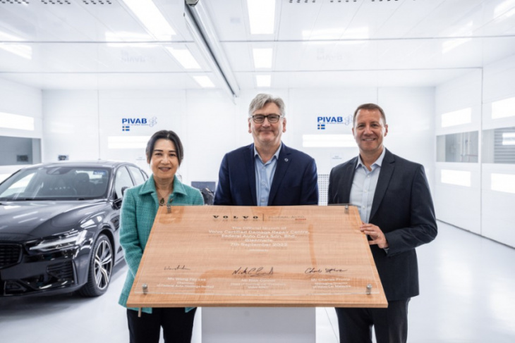 volvo certified damage repair centre opens at two sites for a start
