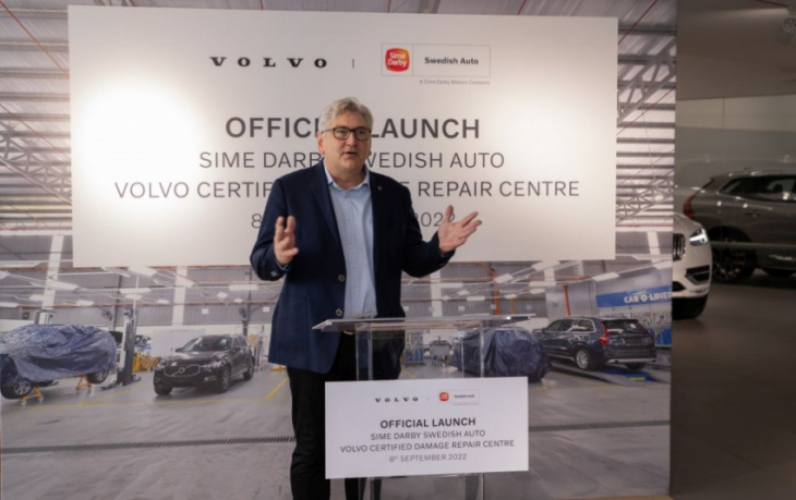 volvo certified damage repair centre opens at two sites for a start