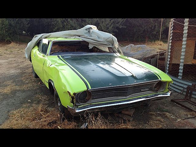 parents reaction to son restoring their 45 year old ford xa superbird