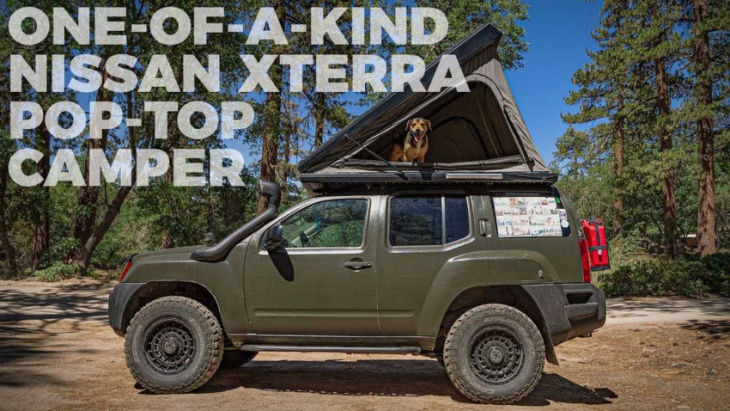 nissan xterra pop-top camper conversion ready to explore the americas