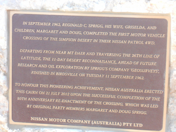 g60 nissan patrol celebrates 60th anniversary of simpson crossing