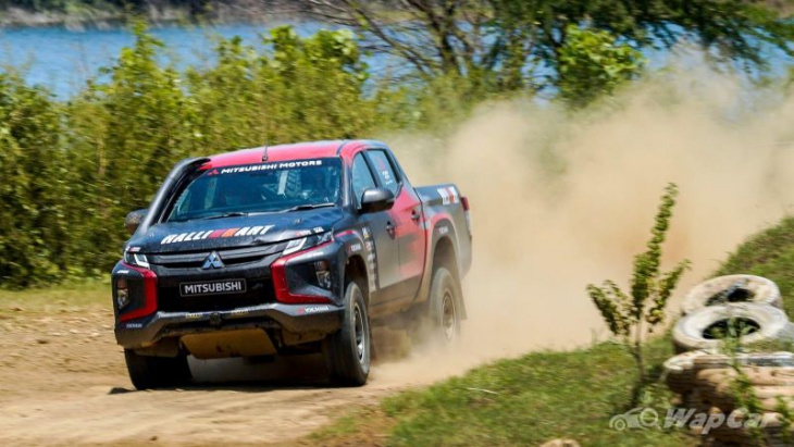 android, ralliart is back! closer look at the 2022 asian cross country rally specs mitsubishi triton