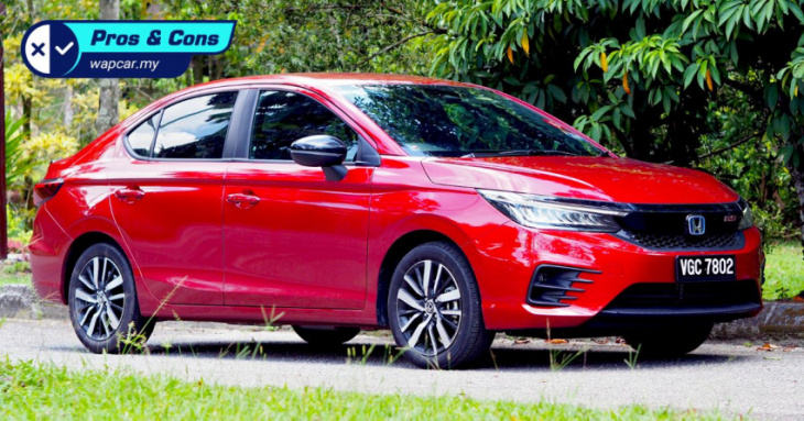 pros and cons: 2022 honda city rs - excellent fuel economy, but at a price