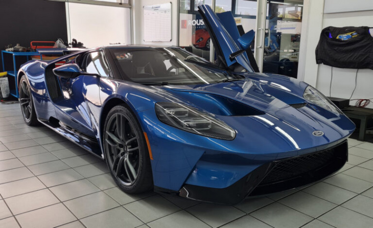 awesome photos from ford’s performance centre – including the only 2020 ford gt in africa