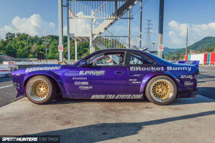 an rb-kitted & rb-swapped silvia s14
