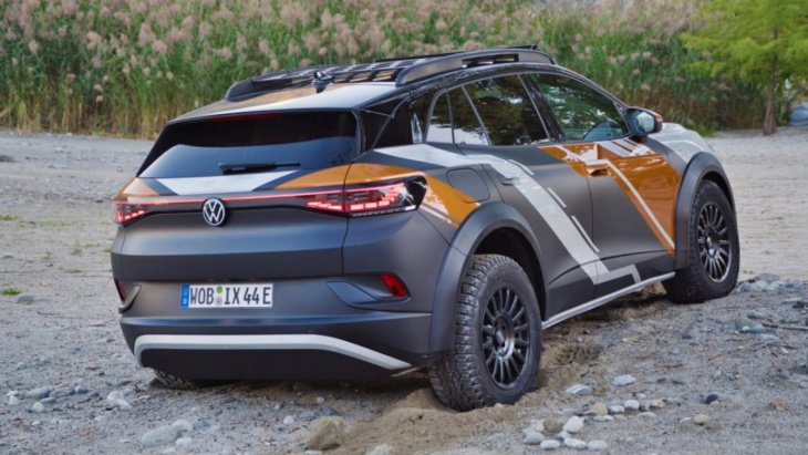new volkswagen id. xtreme concept could preview off-road id.4