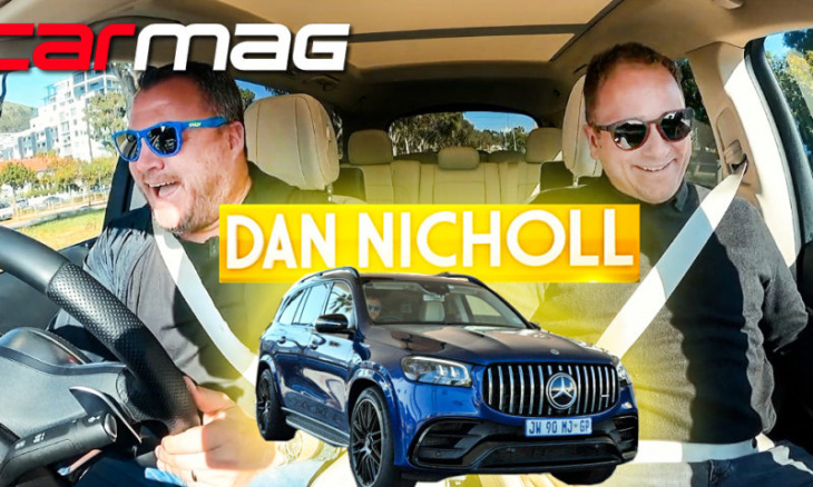 watch: dan nicholl and roc in a mercedes-amg gls 63