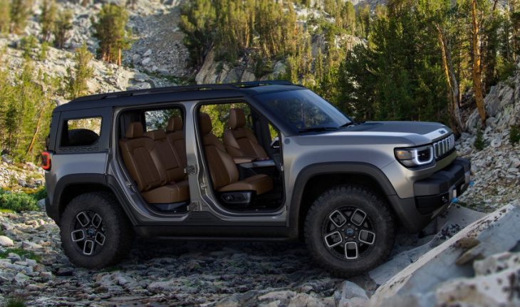 jeep avenger, recon, wagoneer s fully electric suvs revealed