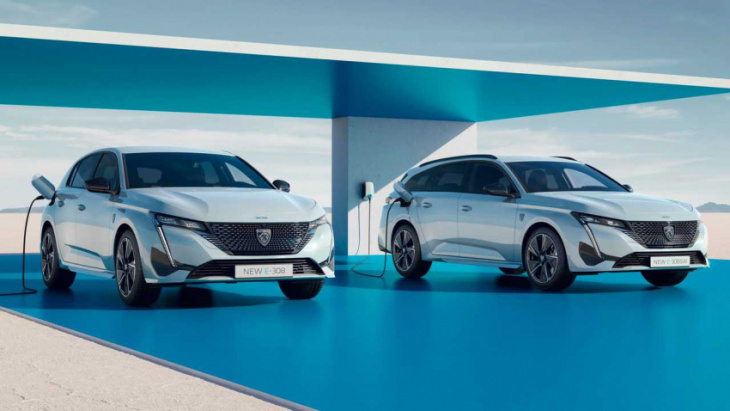 2023 peugeot e-308 revealed with 250 miles of range and 156 hp
