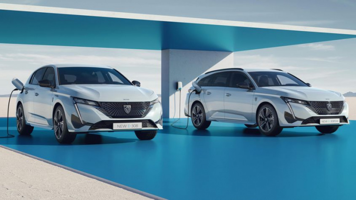 android, new electric peugeot e-308 launched with a 248-mile range
