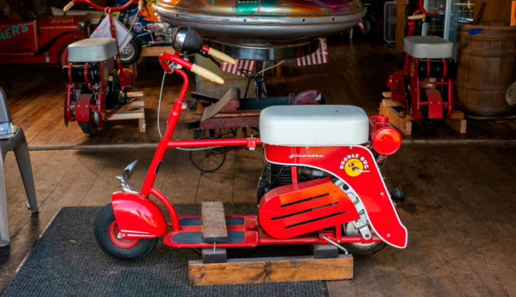 elmer's collection has it all from classic cars to pedal cars
