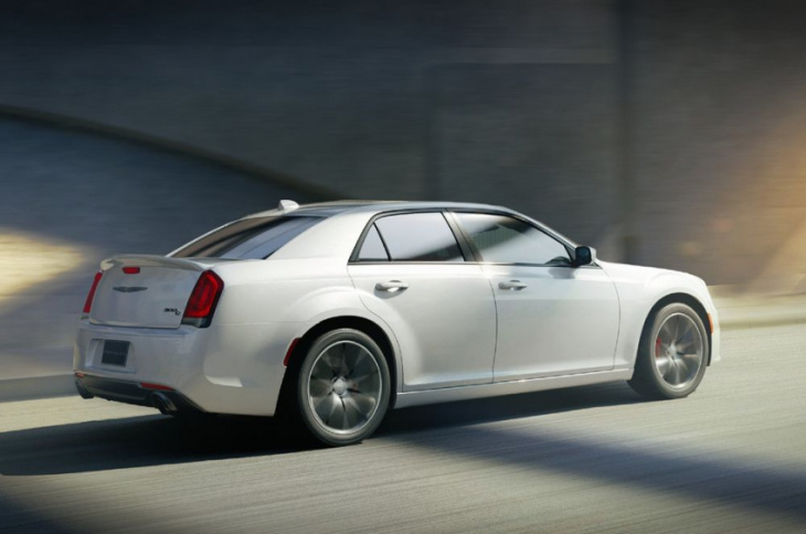 android, chrysler 300c survives for 2023 with a 485-hp hemi v-8 and yes that's a new photo of it