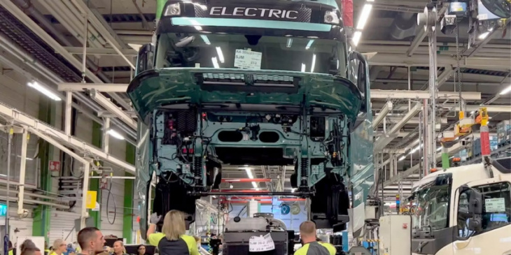 volvo trucks launches heavy electric truck production