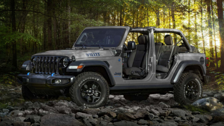 2023 jeep wrangler 4xe plug-in hybrid brings price cut with new willys grade