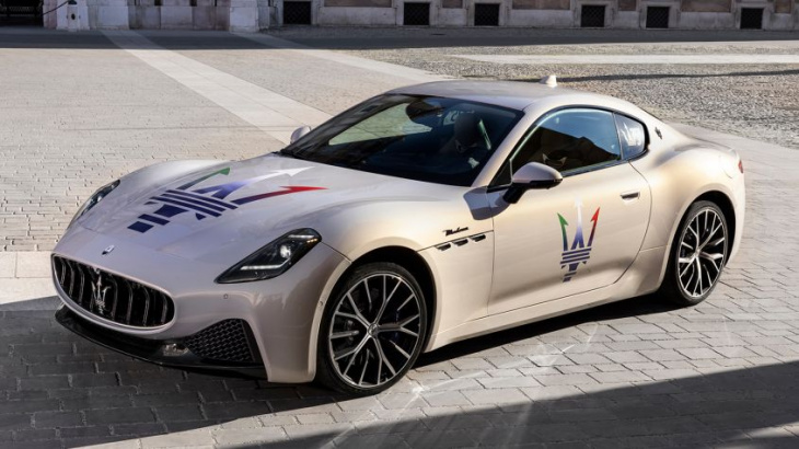 new maserati granturismo to launch with both electric and v6 petrol powertrains