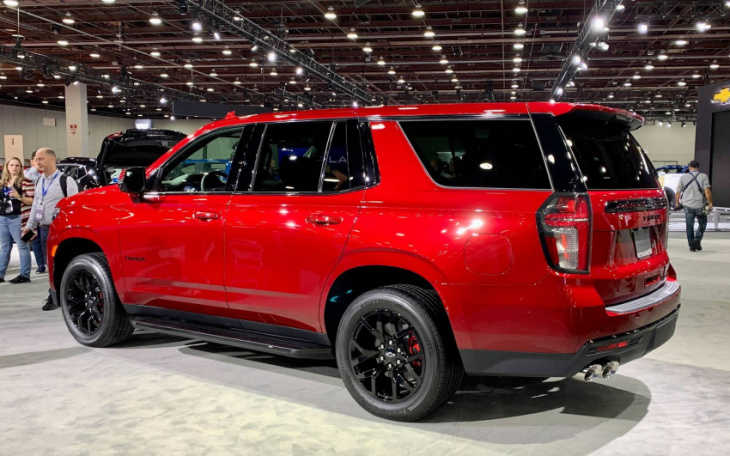 2023 chevrolet tahoe rst performance adds a bit more power, style