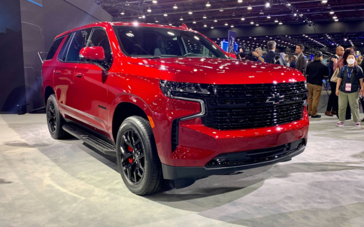 2023 chevrolet tahoe rst performance adds a bit more power, style