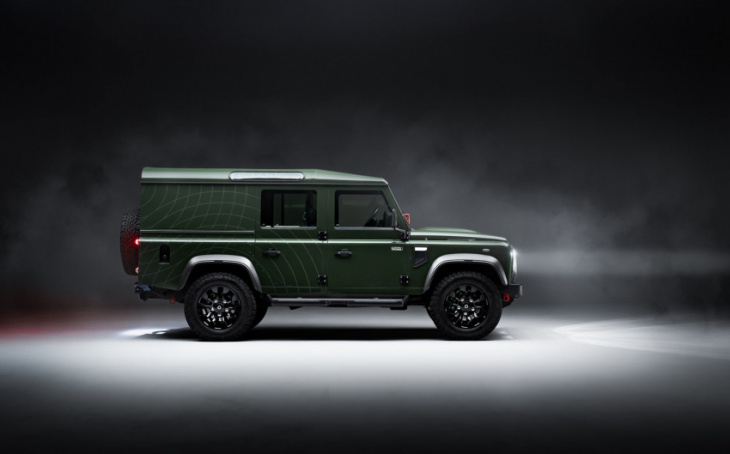 chinook-inspired land rover defender could fetch £180,000 at goodwood revival auction
